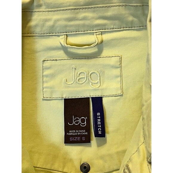 JAG JEANS Key Lime Pie Mona Jacket Stretch Button Pockets Western Size Small NWT - Picture 3 of 5